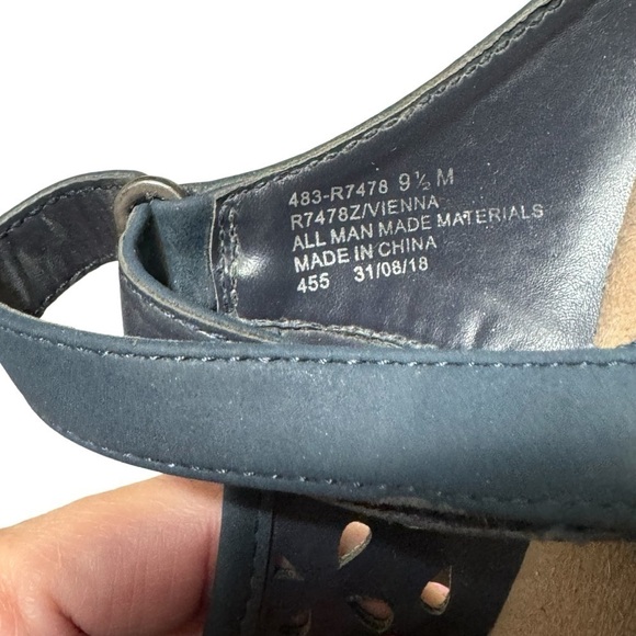 Rialto Vienna Mary Jane blue size 9.5 - Picture 5 of 7